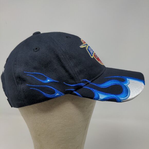 Main Gate Men's Allstate Brickyard 400 Strapback Hat Black 2007 Flames - Picture 6 of 11
